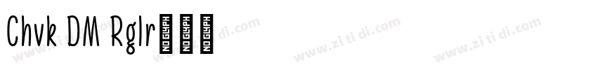 Chavak DEMO Regular字体转换 Chavak DEMO Regular字体转换